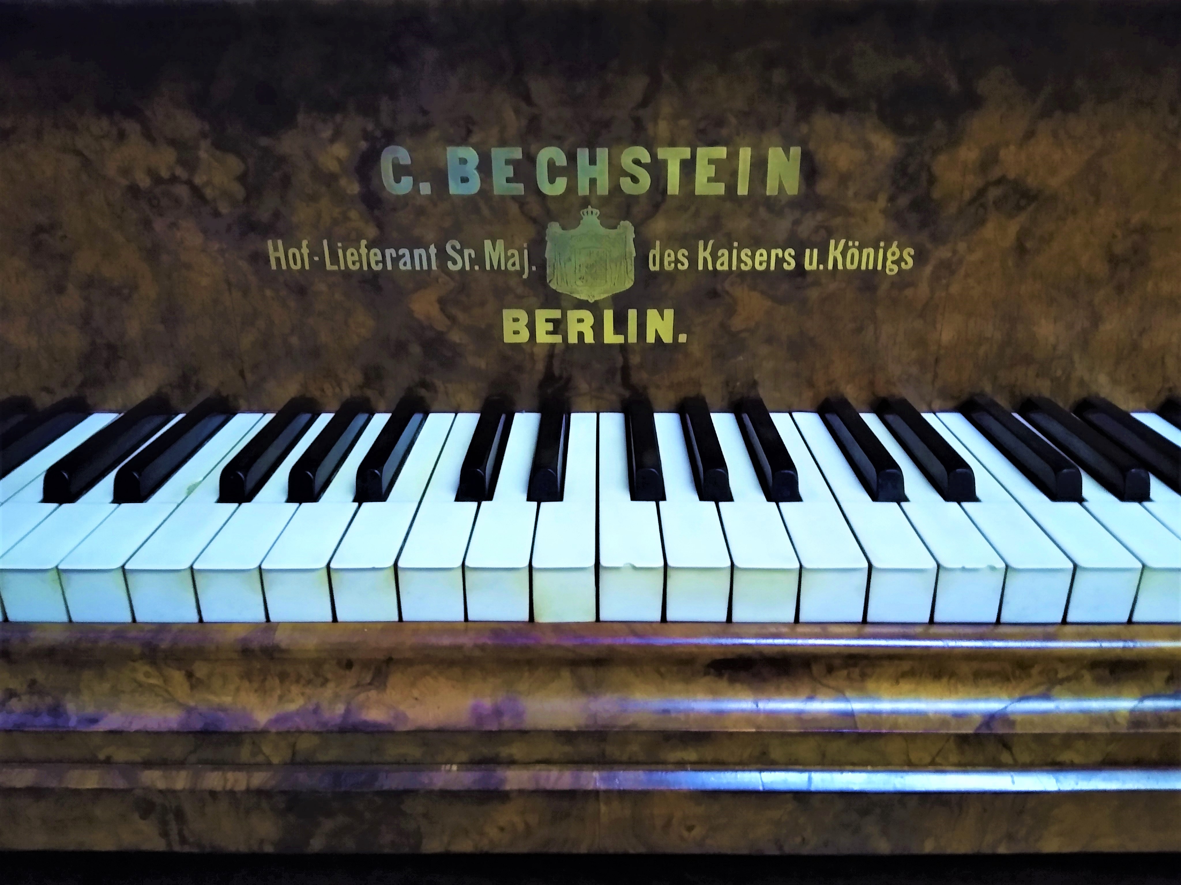 1886 Bechstein piano in the Frederick Collection
